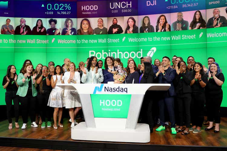 Robinhood Markets IPO Listing Day