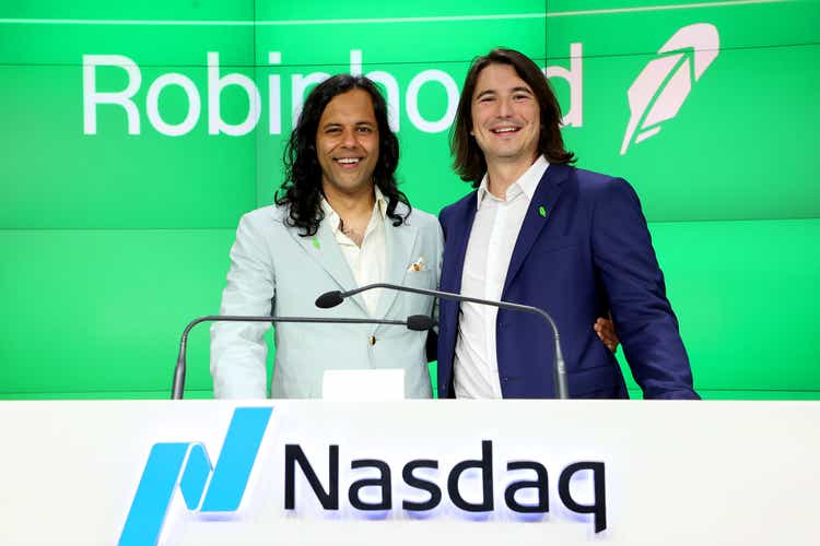 Robinhood Markets IPO Listing Day