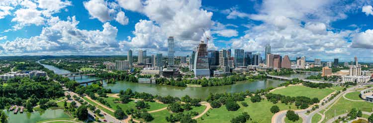 Austin, Texas Aerial Panorama