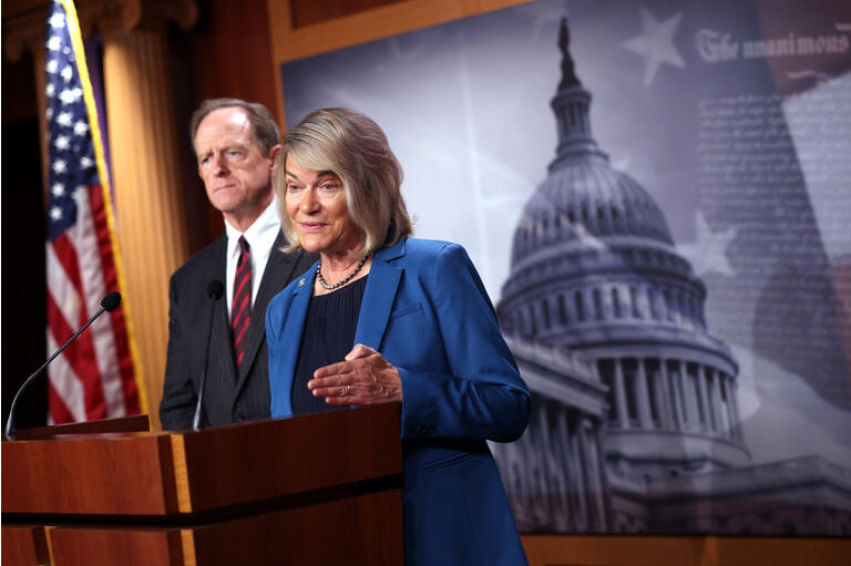 Republican Senators Speak On Infrastructure Bill Amendment