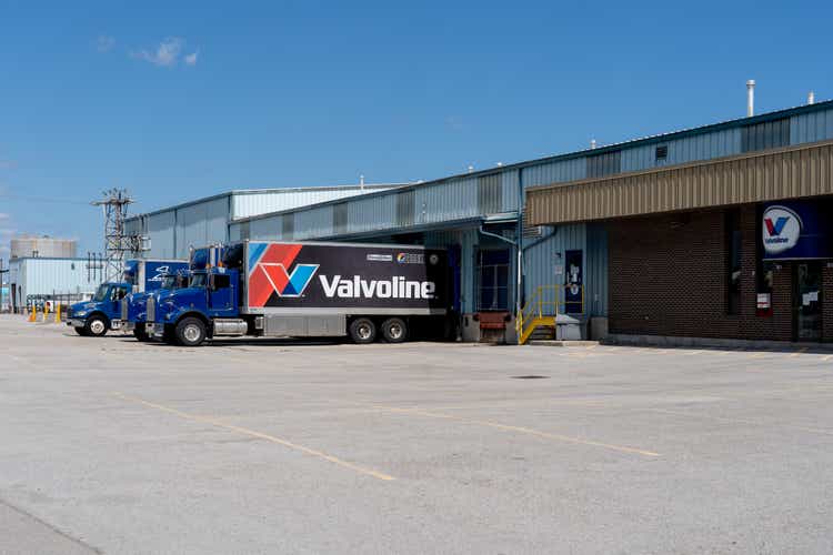 Valvoline Canada plant in Mississauga, On.