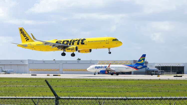 Spirit Airlines Jet