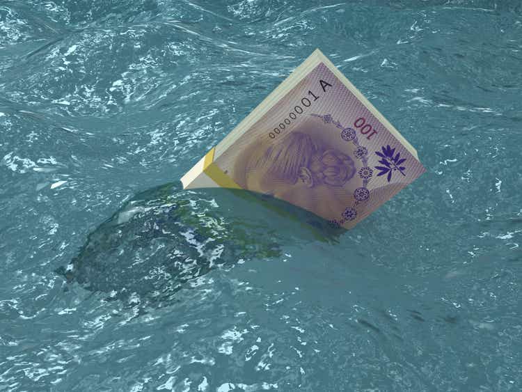 Argentina peso money finance crisis drown storm