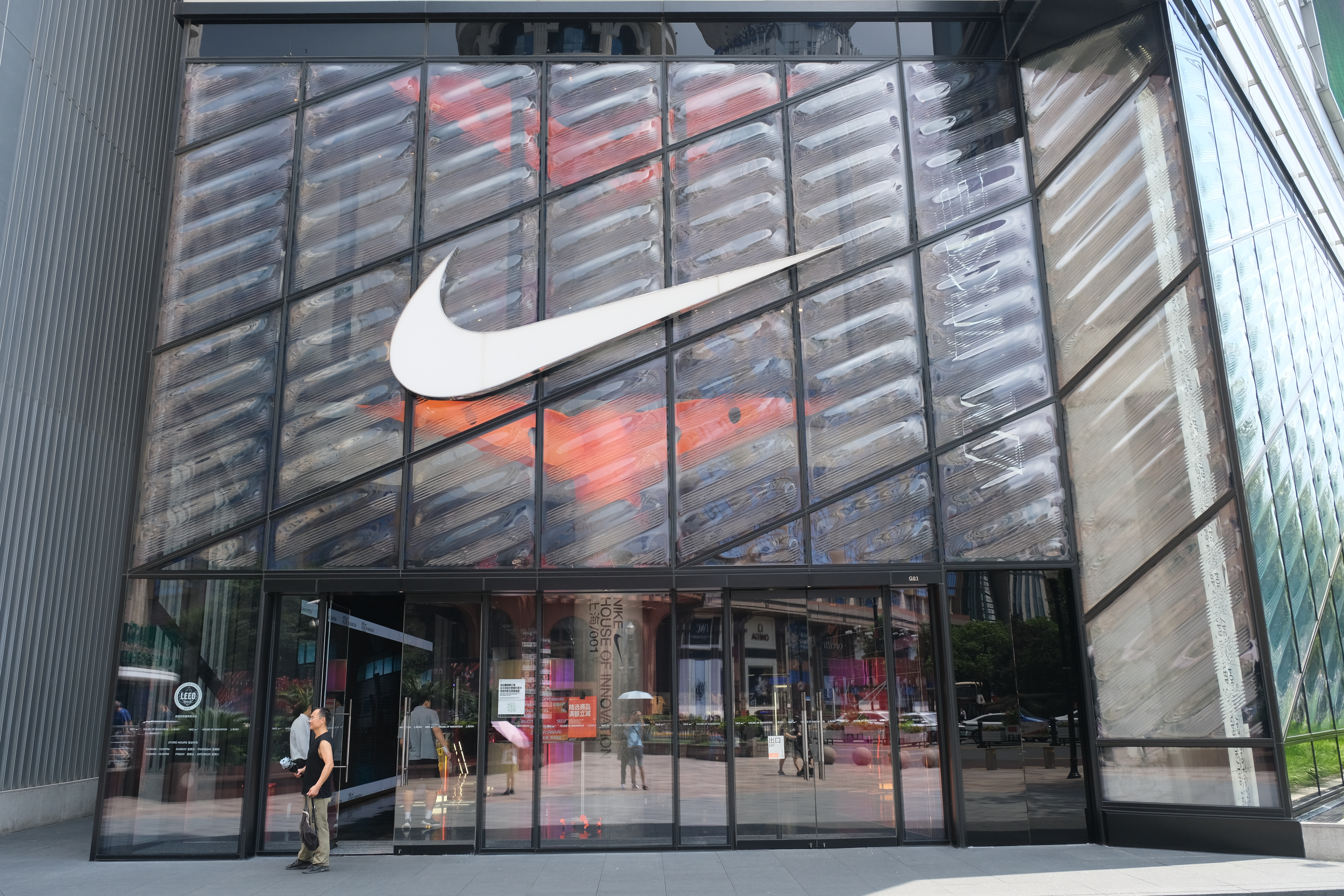 Nike china growth best sale