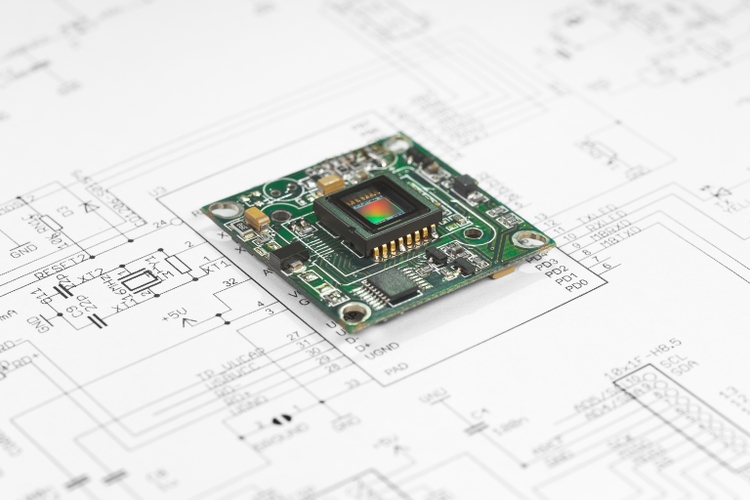 CMOS sensor and circuit diagram