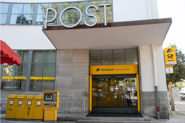 Post Office and Postbank Finanzcenter in Munich, Germany