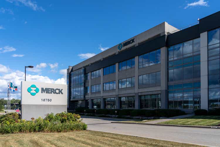 Merck Canada head office in Kirkland, Quebec, Canada.