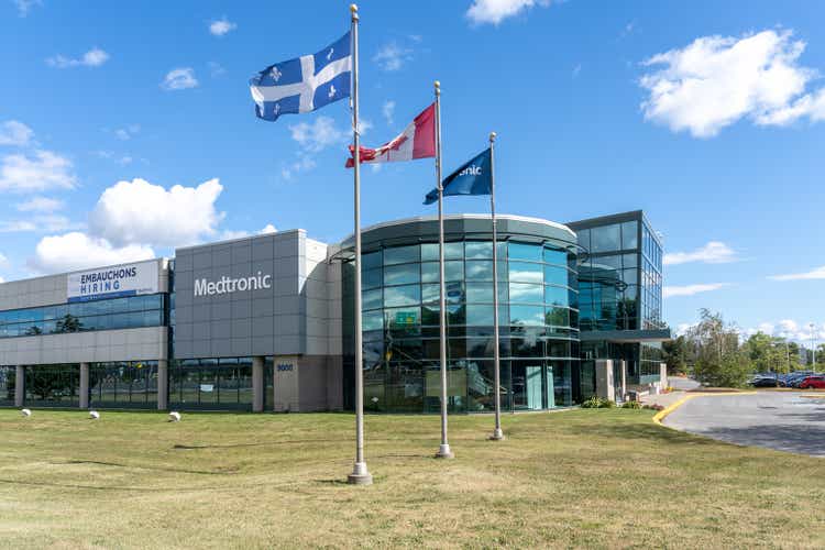 Medtronic office in Pointe-Claire, QC, Canada.