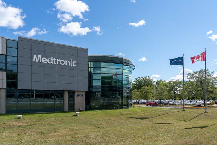 Medtronic office in Pointe-Claire, QC, Canada.