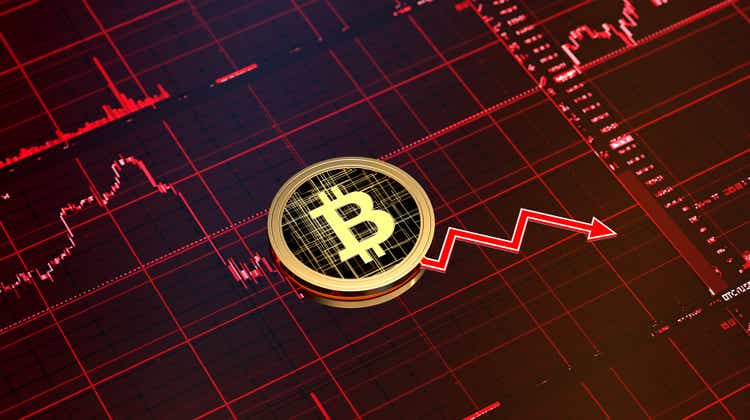 Caída de Bitcoin Tendencias de criptomonedas Gráficos y tablas