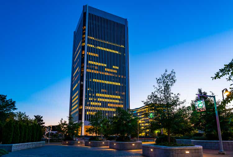 The Federal Reserve Bank Of Richmond In Richmond, Virginia, USA