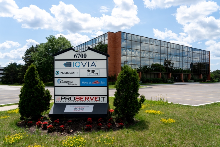 IQVIA Canada office in Mississauga, On, Canada.