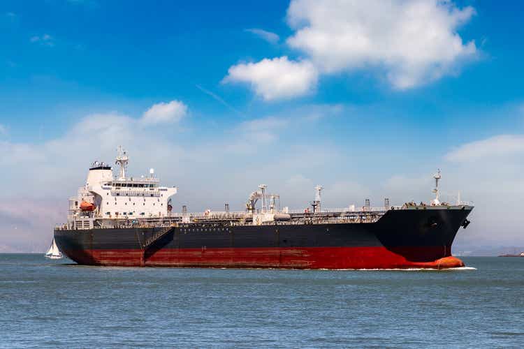 Oil Tanker in San Francisco