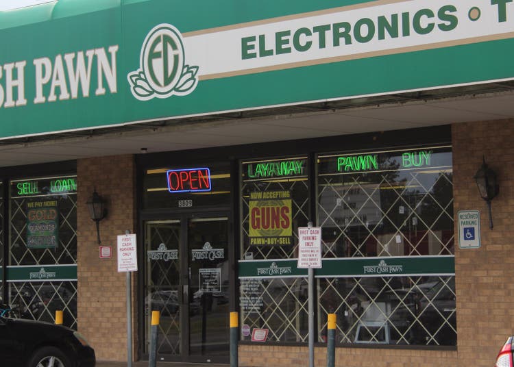 Tyler, TX: First Cash Pawn located on South Broadway in Tyler, TX