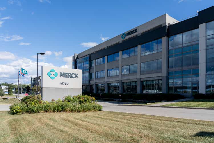Merck Canada head office in Kirkland, Quebec, Canada.