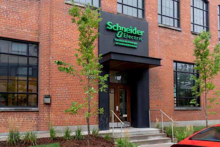 Schneider Electric office building in Montreal, QC, Canada.