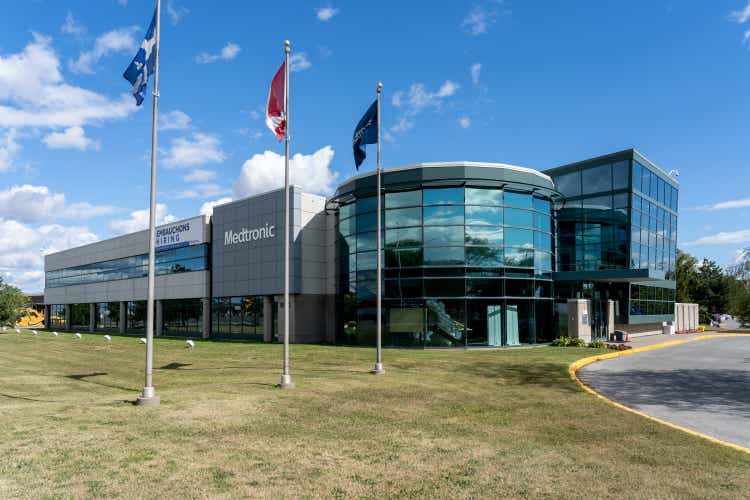 Medtronic office in Pointe-Claire, QC, Canada.