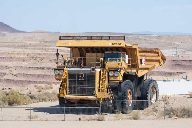 Vintage Ore Truck