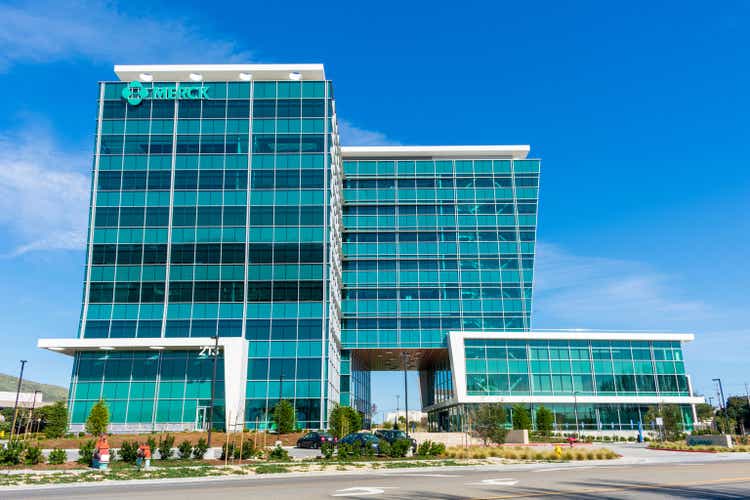 Merck Research Laboratories sleek, all-glass headquarters building in Silicon Valley. Merck Co. Inc. is an American multinational pharmaceutical company