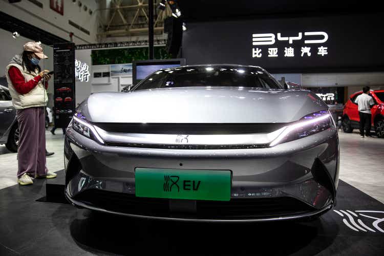 Green Energy Vehicle At 2021 Wuhan International Auto Show