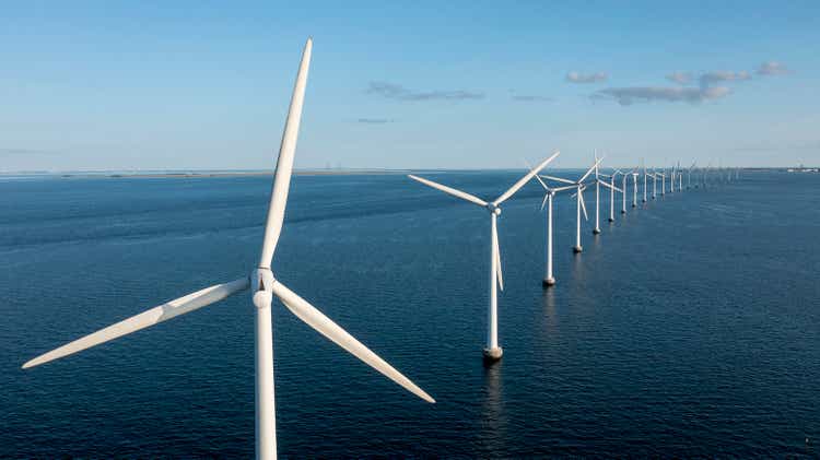 Windmills of shore