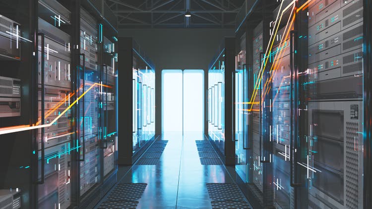 Data center background