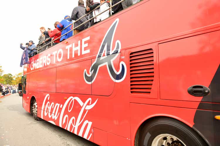 Coca-Cola At The Atlanta Braves Parade