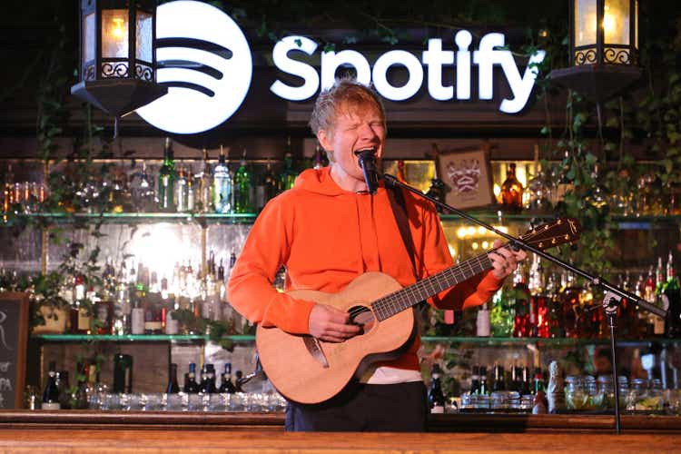 Ed Sheeran and Spotify Celebrate the Launch of His Album =