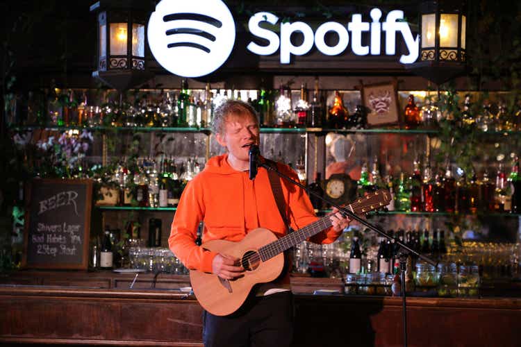 Ed Sheeran and Spotify Celebrate the Launch of His Album =