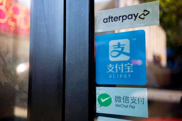Afterpay, Alipay, and WeChat Pay