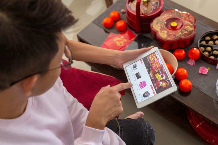 chinese new year online sales