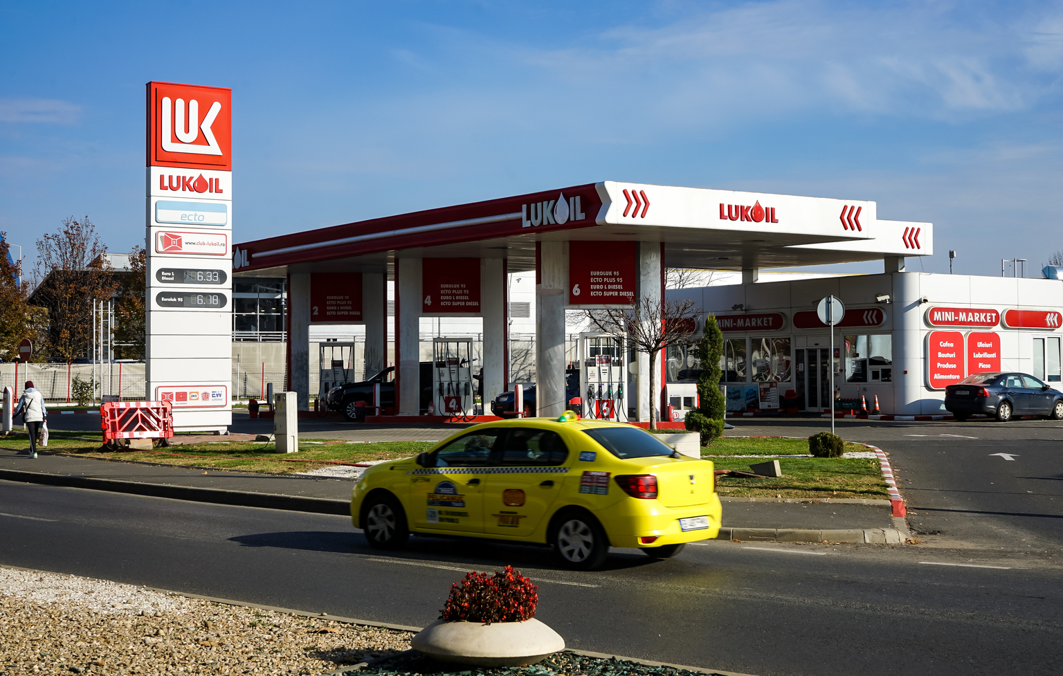 Lukoil gas station
