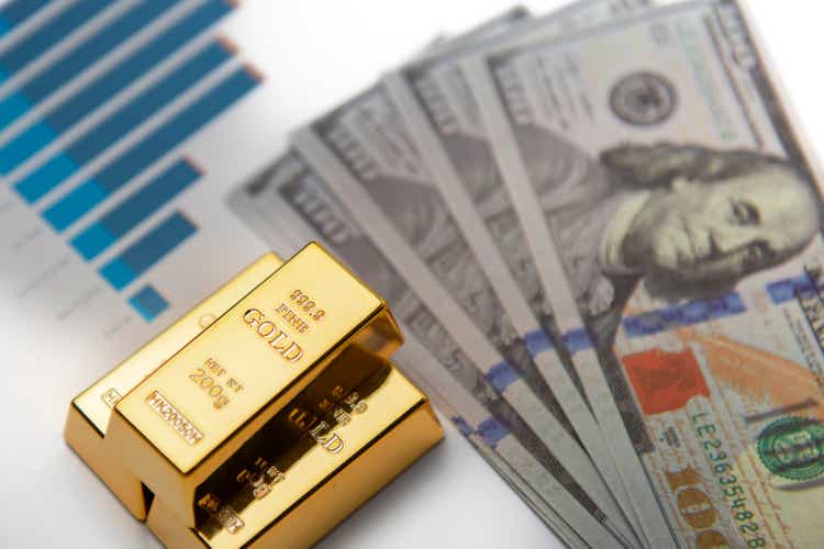 Gold, dollar and economic data.