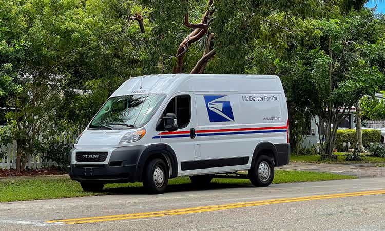 United States Post Office Truck