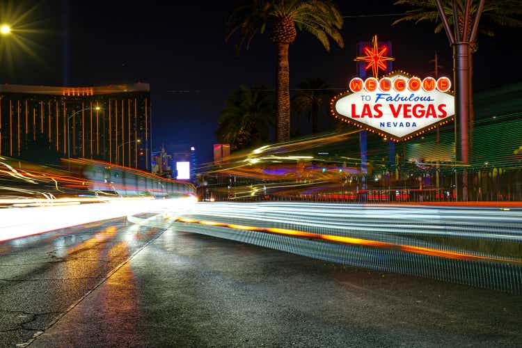 Welcome to Las Vegas sign