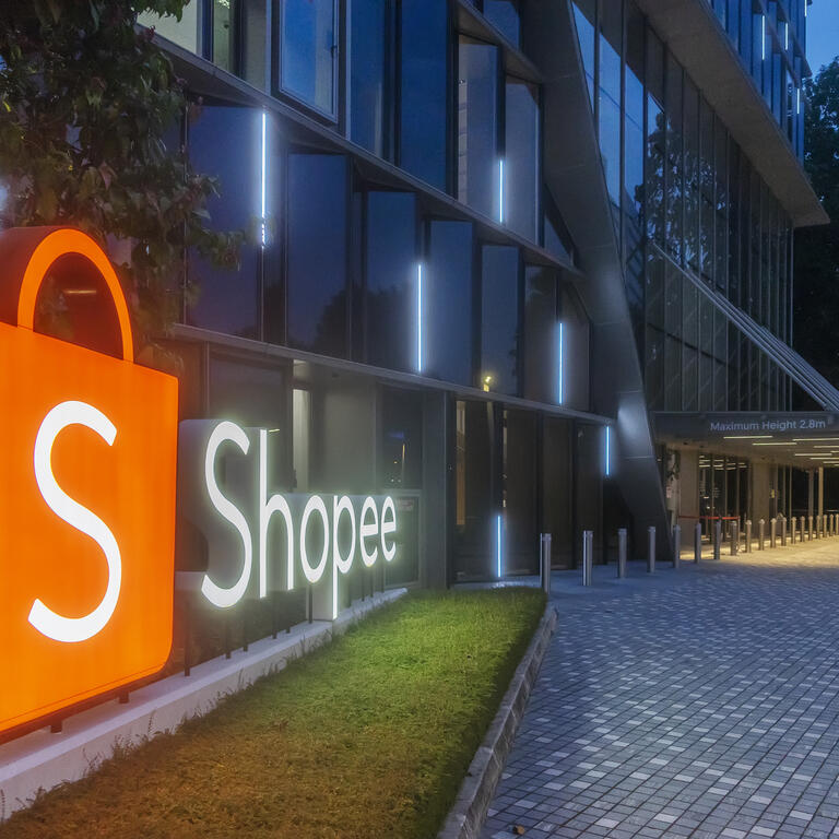 Shopee headquarters in Singapore