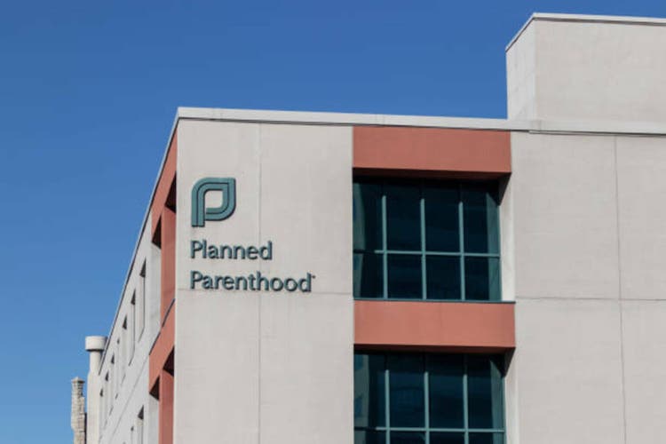 Planned Parenthood location. Planned Parenthood provides reproductive health services in the US.