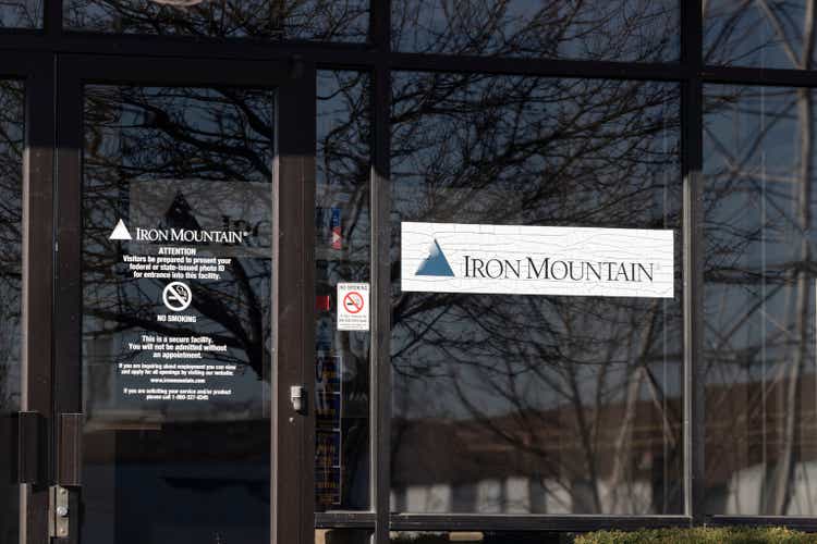 Iron Mountain Record Management location. Iron Mountain offers document shredding, scanning and record management services