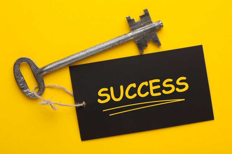 Key to Success Concept
