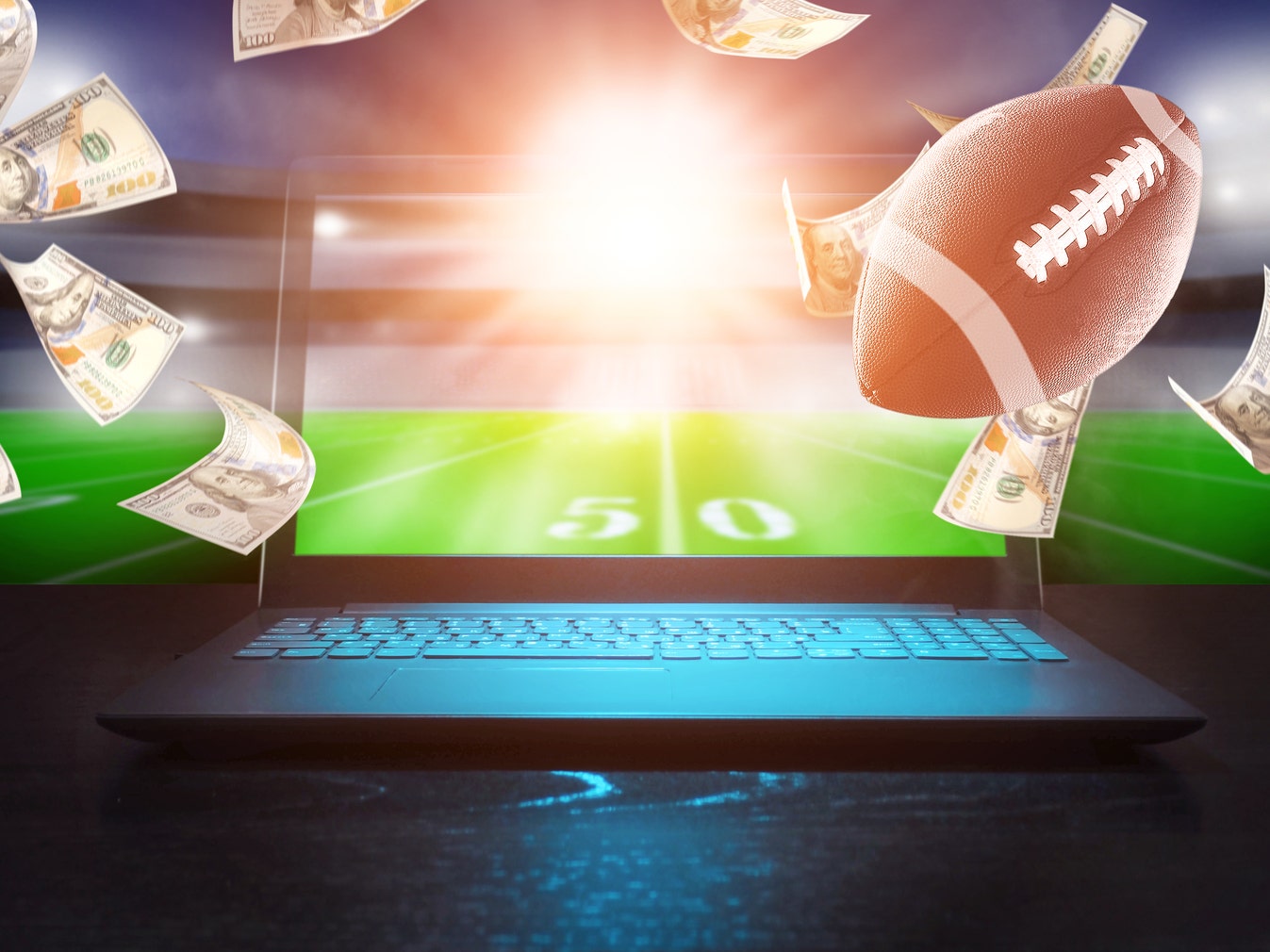 Super Bowl sports betting winners and losers