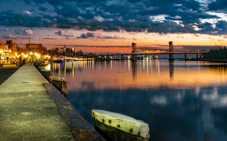 Wilmington at Sunset