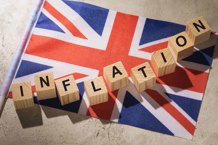 Inflation in England: 13%