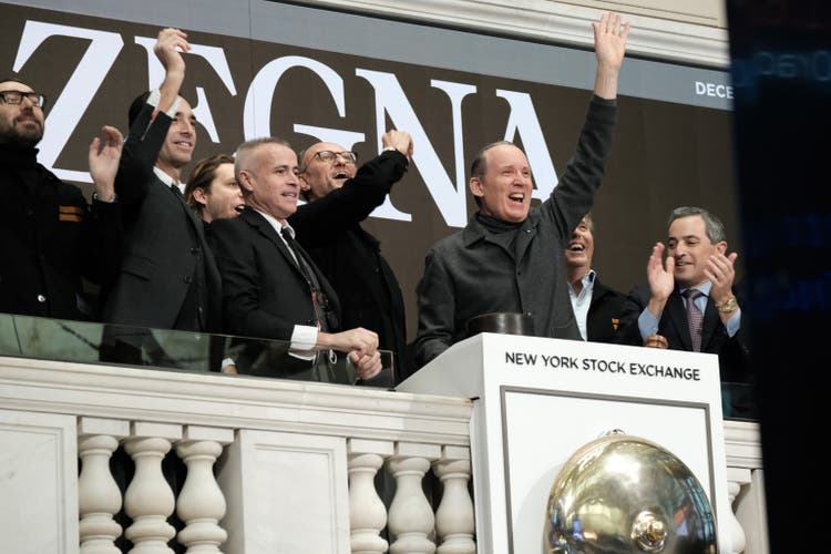 Italian Luxury Clothing Designer Ermenegildo Zegna Goes Public On The New York Stock Exchange