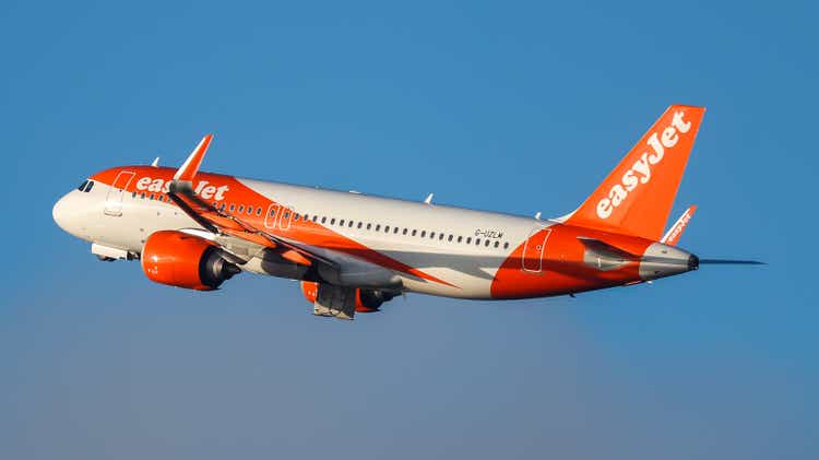 Easyjet A320 NEO at Manchester.