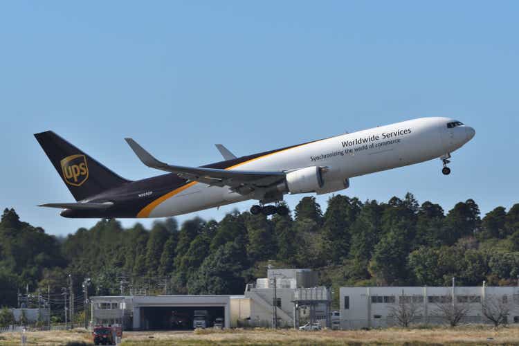 UPS Airlines Boeing B767-300ERF (N353UP) freighter.