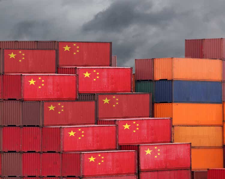 China USA trade war tariff cargo container export import shipping