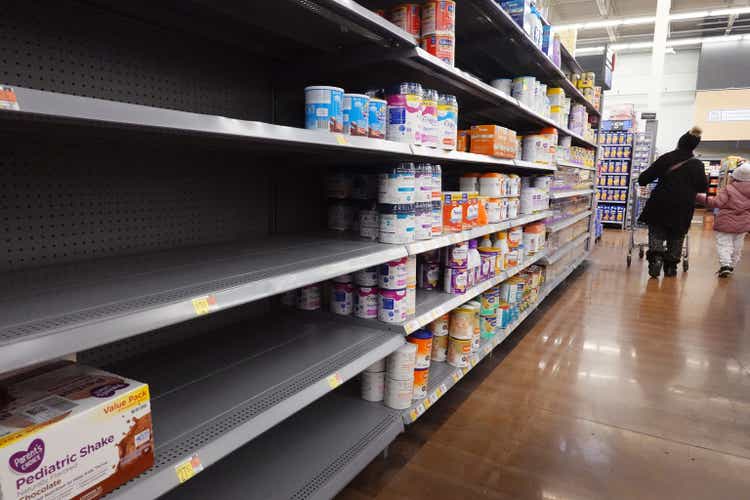 Baby Formula Is Latest Product To Suffer Shortages Due Pandemic Induced Supply Chain Issues