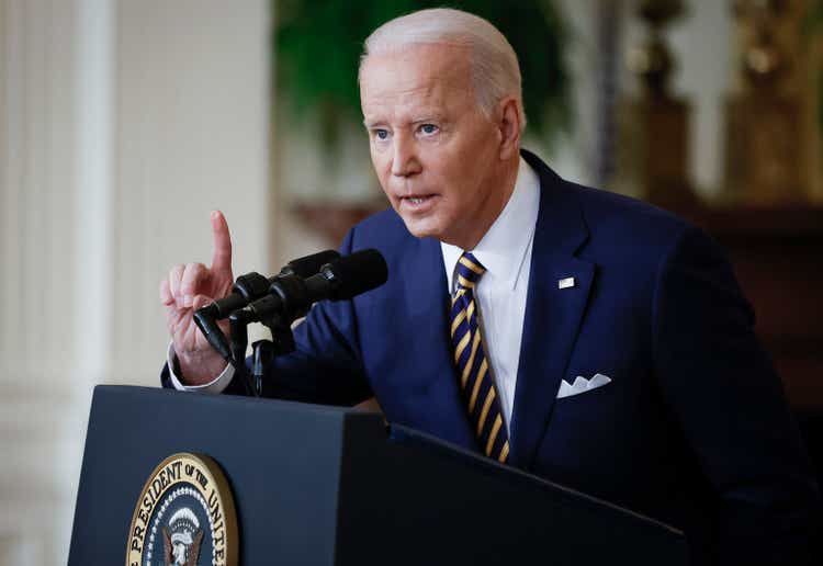 President Biden Holds A Press Conference At The White House