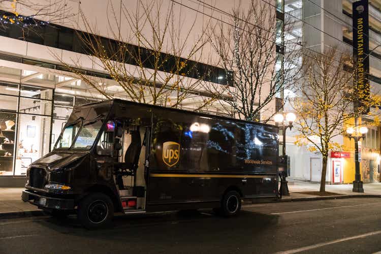 UPS Weihnachten