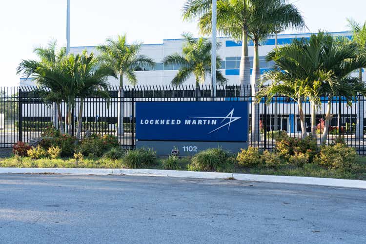 Lockheed Martin building in Titusville, Fl, USA